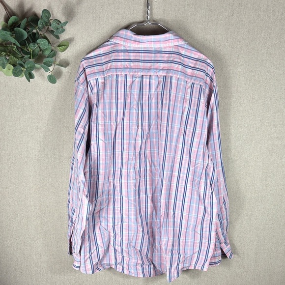 Vineyard Vines > Pink and Blue Classic Fit Tucker Shirt 2XB - Picture 6 of 6